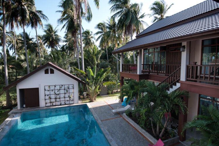 Ban Wa Thon Coconut Tree Homestay מראה חיצוני תמונה
